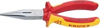 Knipex Flachrundzange Mit Schneide Gerade Backen LäNge 160Mm