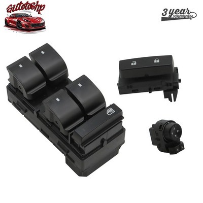 Window Control Door Lock Mirror Switch for 07-13 GMC Sierra Chevrolet Silverado