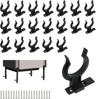 20PCS Küchen Sockelleisten Clips, Sockelblendenhalter Kunststoff, Küchensockel B