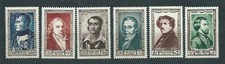 France - Mail 1951 Yvert 891/6 ** MNH  19th Century Characters
