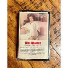 12 Greatest Hits, Vol. 2 by Neil Diamond Cassette, Oct-1990, Columbia USA 