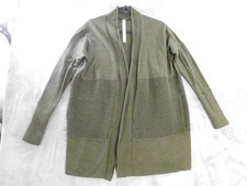 Lululemon Sweater Womens 6 Merino Wool Long Cardigan Open Front Ribbed Knit