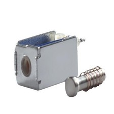 DC Metal Electromagnetic Solenoid Lock Pull Type For Electric Door Lock