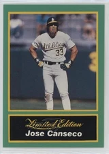 1989 CMC Jose Canseco Limited Edition Jose Canseco #19 05v0