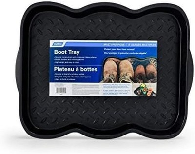 Camco Multi-Purpose Shoe Tray with Anti-Slip Pattern   Perfect for Holding...