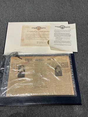 Vintage 1939 Baltimore Sun Newspaper May 12 Original COA Gallup Poll FDR WPA