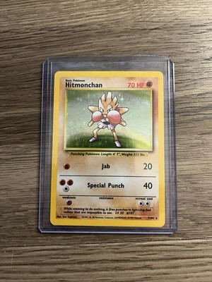 Hitmonchan 007/102 Base Set Holo