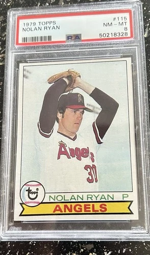 1979 Topps - Nolan Ryan #115 PSA 8