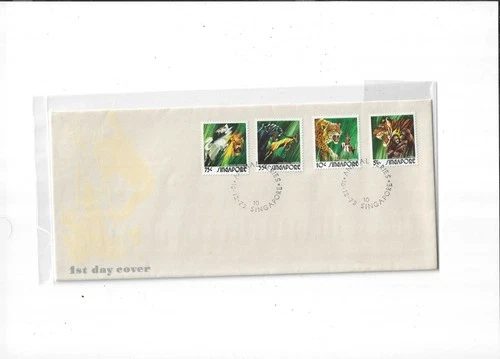 Singapore Year 1973 Animals FDC