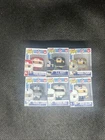 Funko Pop!  NFL Set Of 6 lamb, Mahomes, Hill, Purdy, Watt, Allen Bitty POP!