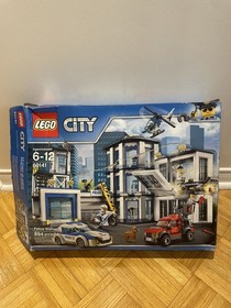 Lego city police station 60141-  Open Damaged Box Sealed Bags.