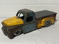 Custom Rat Rod Structo International Pickup Truck Blue Yellow Pressed Steel Cool Custom Rat Rod Structo International Pickup Truck Blue Yellow Pressed Steel Cool
