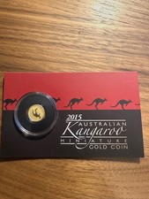 2015 AUSTRALIA GOLD 0.5g 2$ “KANGAROO” KÄNGURU