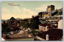 Vintage Gibraltar Moorish Castle Postcard by Beanland Malin & Co. A347
