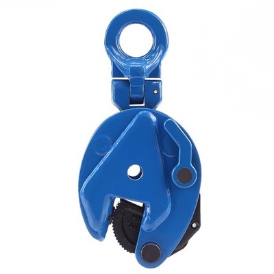 Vertical Plate Clamp, 1760lbs Plate Lifting Clamp,0.8T，Jaw Opening up to