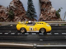 CUSTOM VINTAGE TYCO HO SLOT CAR BODY- 8 CORVETTE ROADSTER