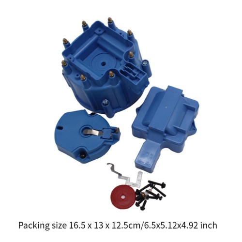 Hei Großer Verteilerkappen-Rotorsatz K6951BL Blau für 305 Sbc - Picture 5 of 7