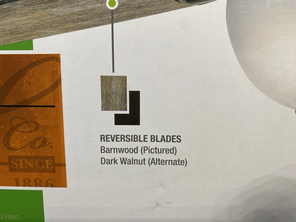 Hunter Channing 54" Express Indoor Reversible Blades(Color) Ceiling Fan 53366 - Image 3 of 4