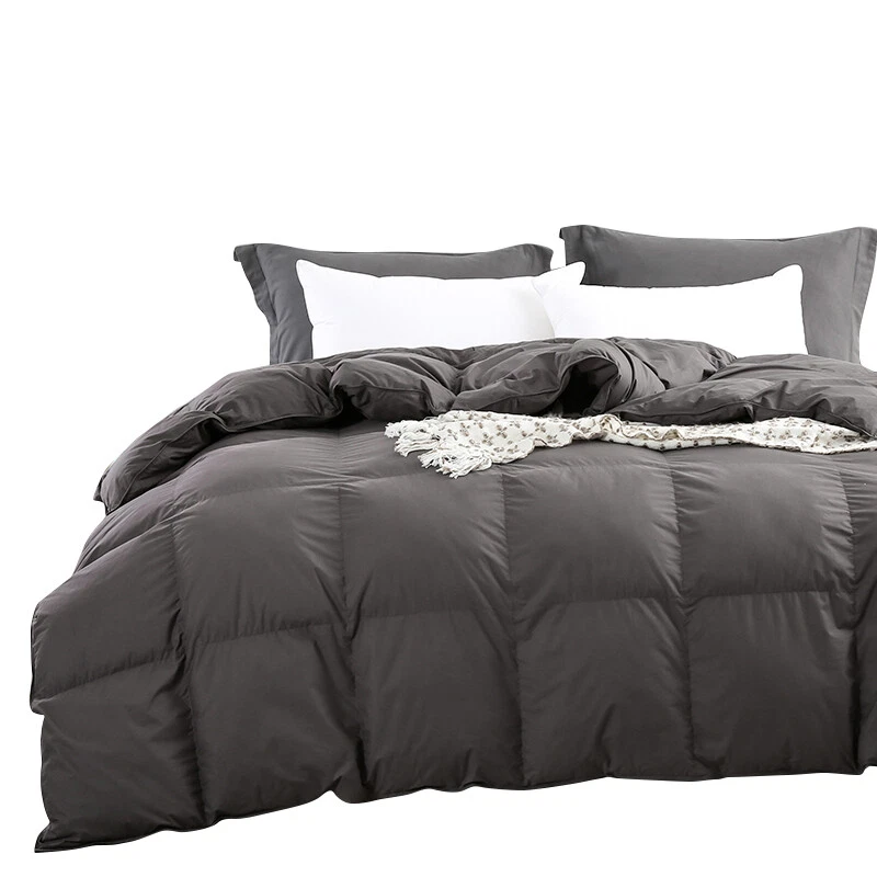 MUÑECO DE NIEVE Suave Cálido Inserto de edredón de plumas de ganso Tamaño King/Queen Talla 100% algodón Foto 2 de 2