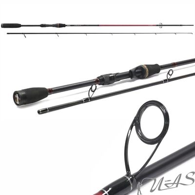 MITCHELL Spin Traxx RZ 212 H 15-40g Profi Hi Carbon Spinnrute Zander Gummi Kva