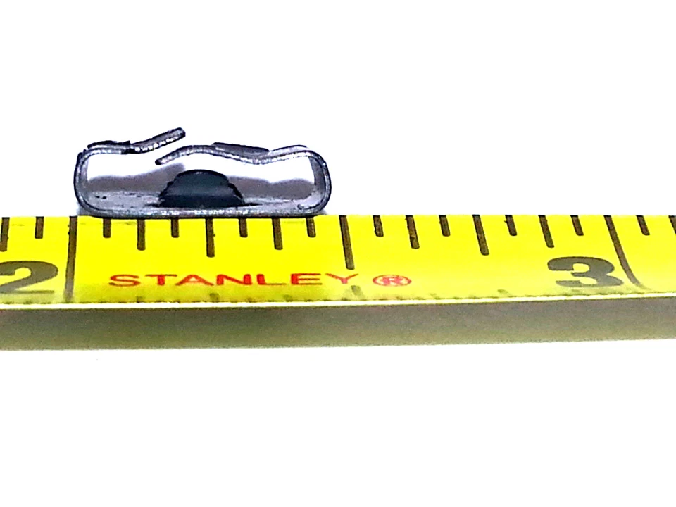 56-63 GM NOS Pontiac Chevy Olds Buick Cerradura de puerta Pestillo Varilla Clips de retención EC Foto 3 de 4