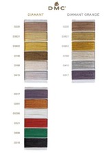 FILATO " DIAMANT GRANDE' DMC" LAMINATO PER CHIACCHIERINO E RICAMO A PUNTO CROCE