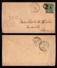 1890 Cover – Snow Shoe, Pennsylvania – Duplex Cancel