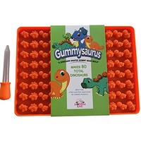 Gummysaurus Candy Making Molds Dinosaur-shaped Gummy Bear Mold Giant, Non-stick Gummysaurus Candy Making Molds Dinosaur-shaped Gummy Bear Mold Giant, Non-stick