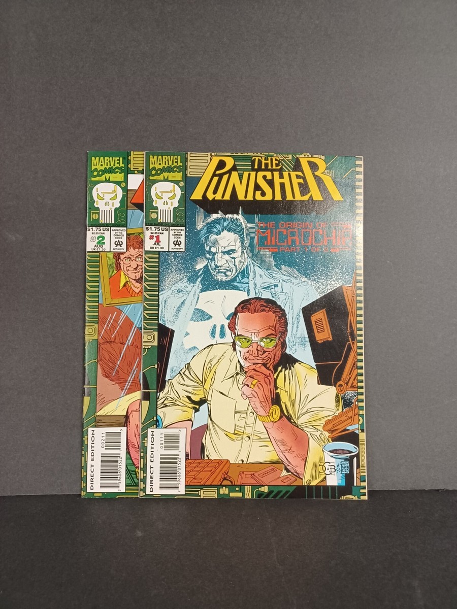 アメコミ・英語　PUNISHER エピック・コレクション　2冊セット Punisher: Origin of Microchip #1-2 Complete Set | eBay