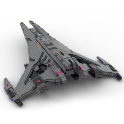 Jem Hadar Battleship Model 1725 Parts for Ages 14 and Up MOC-116453