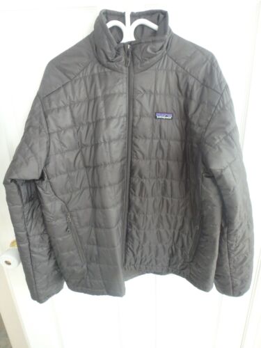 NWOT PATAGONIA NANO PUFF Men’s Full Zip Forge Gray size L