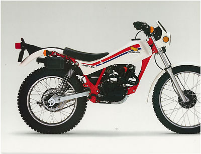 HONDA Brochure TLR200 Reflex Sales Catalog Catalogue REPRO | eBay