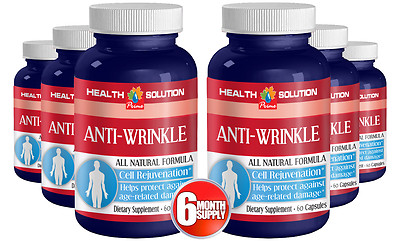Antioxidant supplement -ANTI WRINKLE ADVANCED NATURAL FORMULA - Promote skin, 6B