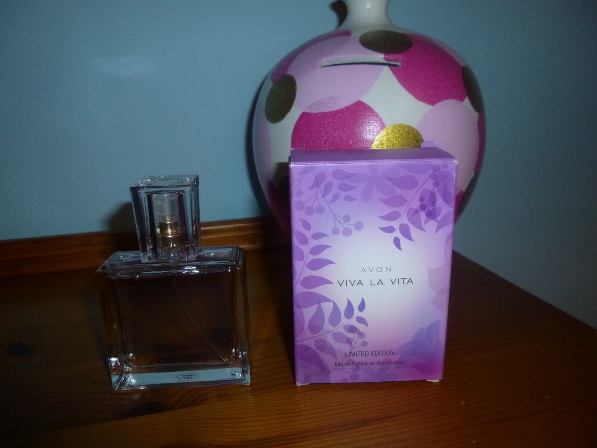 Ladies Avon Viva La Vita Eau De Parfum Limited Edition 30ml Spray New Boxed