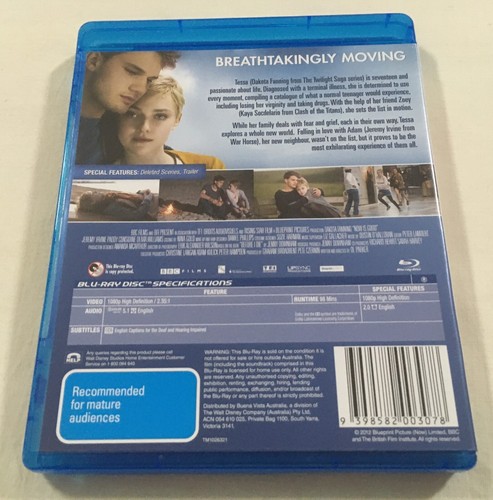 Now is Good (2012) - Blu-Ray Region B | Like-New | Dakota Fanning - Picture 2 of 3