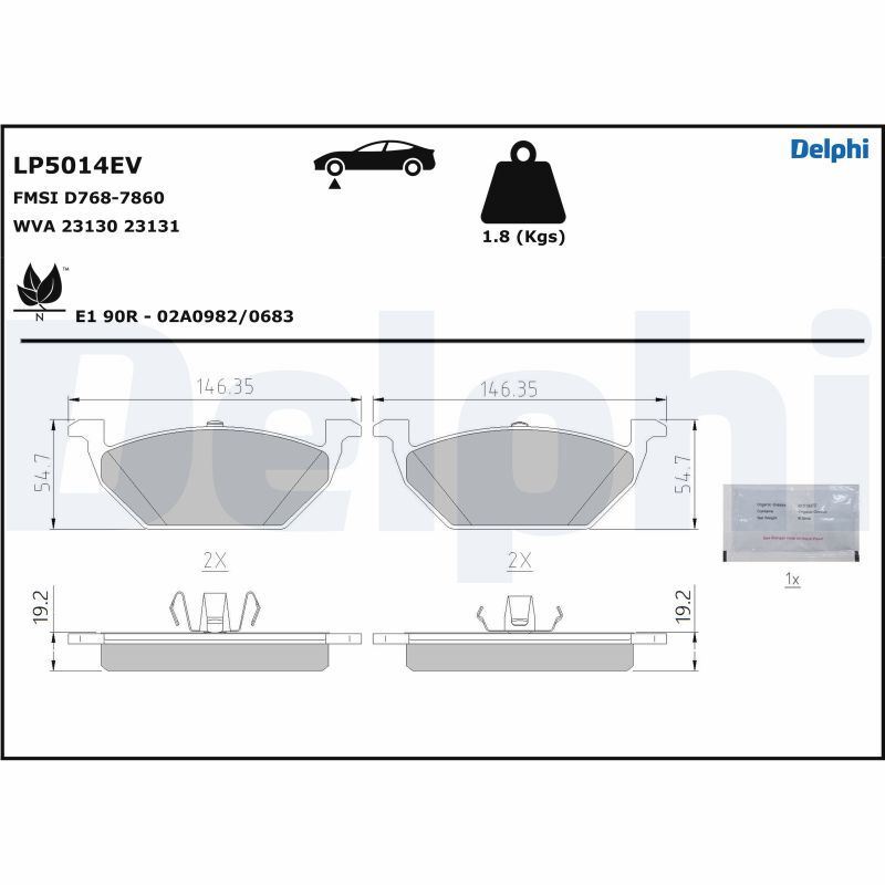 Plaquettes de frein VW Up et e-Up pour des trajets urbains sereins et silencieux