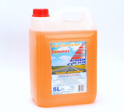 ALPINE Scheibenklar für den Sommer Scheibenreiniger 5 Liter  M1282