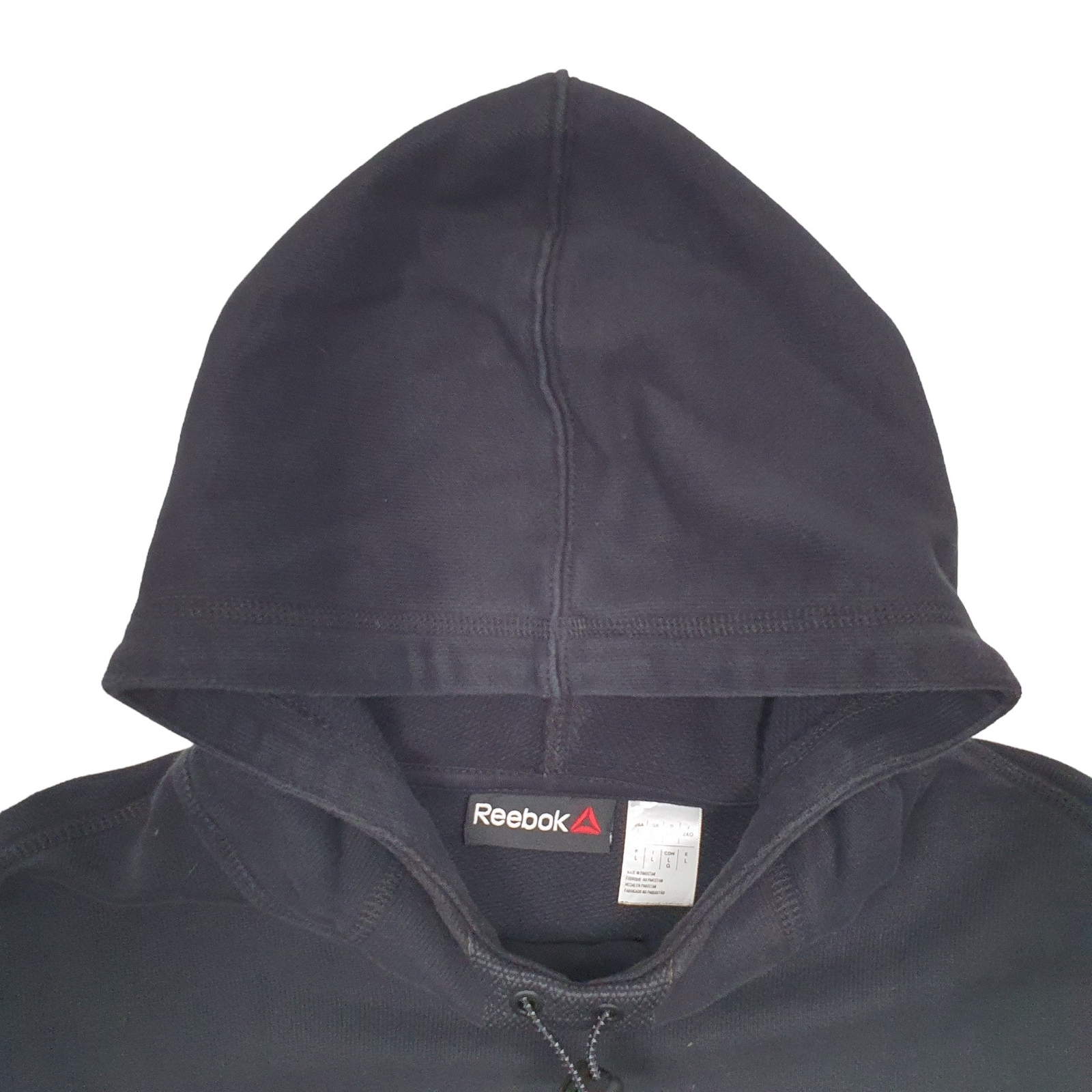 REEBOK Hoodie Active Spartan Sport Jumper Sweatshirt Mens L image 2