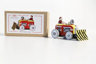 * Blechspielzeug KLEINER BULLDOZER °° Tin Toy °° Jouet en Tôle °° - Bild 1 von 3