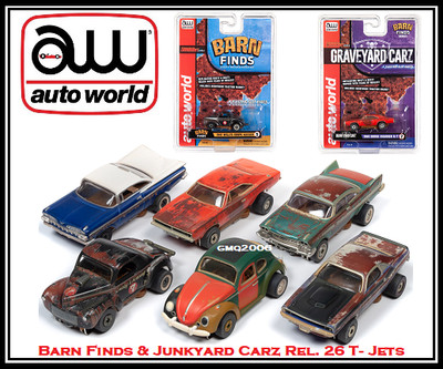 Auto World 6 New Rel 26 T Jets Barn Finds Graveyard Carz
