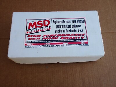 MSD Blaster Ignition Coil 8222 High Vibration  Brand New IN ORIGINAL BOX NOS