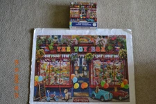 Ceaco Puzzles Toy Shop Box shop Windows 1000 Piece Puzzle Complete