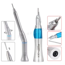 Dental 1:1 Straight Handpiece Contra Angle Surgery External Irrigation Pipe