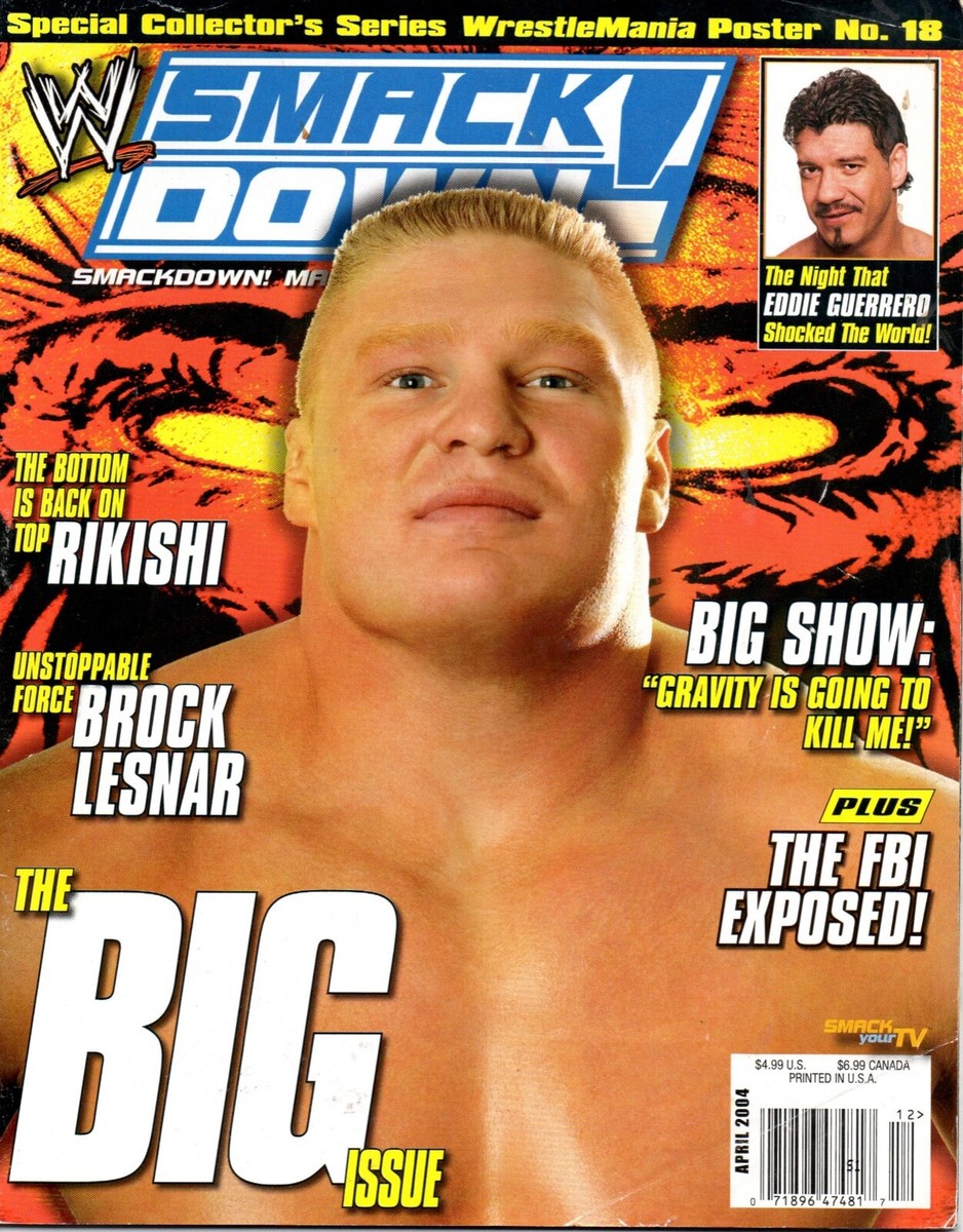アメカジ野郎ページ Brock Lesnar April 2004 Eddie Guerrero Smackdown Wrestling