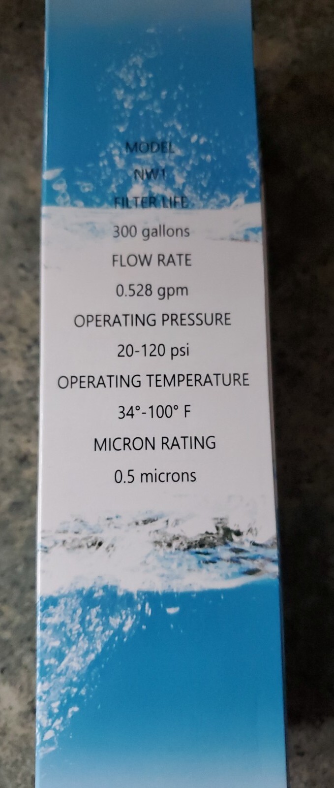 Lot Of 3 Filters KASTORE Refrigerator Ice And Water Filter 1 EDR1RXD1