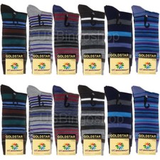 12 Pairs New Cotton Men Argyle Diamond Style Dress Socks Size 10-13 Multi Color