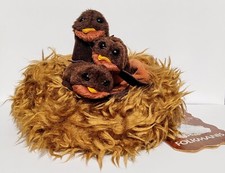 Folktails Folkmanis Puppets ROBINS IN NEST Stuffed Animal 2000s New W/ Tags