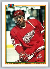 1990-91 Bowman Jimmy Carson Detroit Red Wings #229