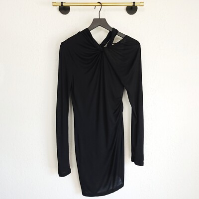 navy blue dress for baby girl Helmut Lang Rib Asymmetric Dress main image 0