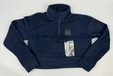 NEW Picture Organic Clothing Tilite Fleece Pullover Sz S Dark Blue SWT136 Womens